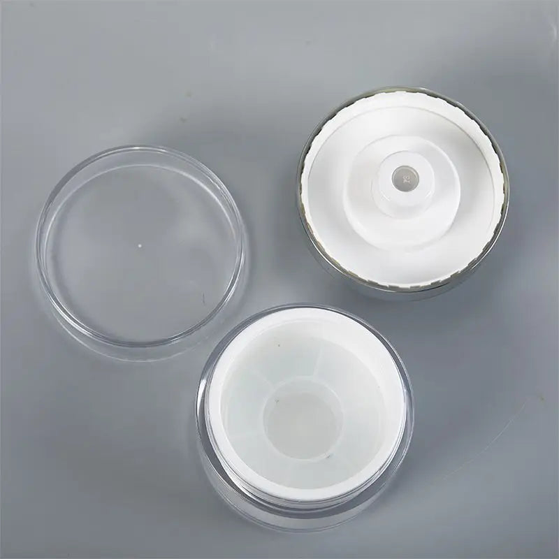 Refillable Airless Pump Jar for Skincare Lotions and Creams - 8