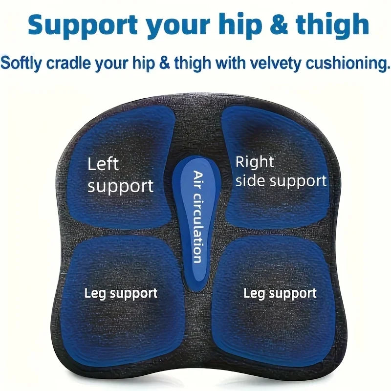 Ergonomic Memory Foam Seat Cushion for Office and Car - 13