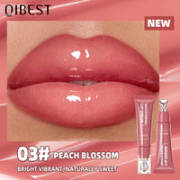 Hydrating Crystal Jelly Lip Gloss for Mirror-Finish Shine