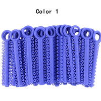 Orthodontic Elastic Ligature Ties for Dental Braces