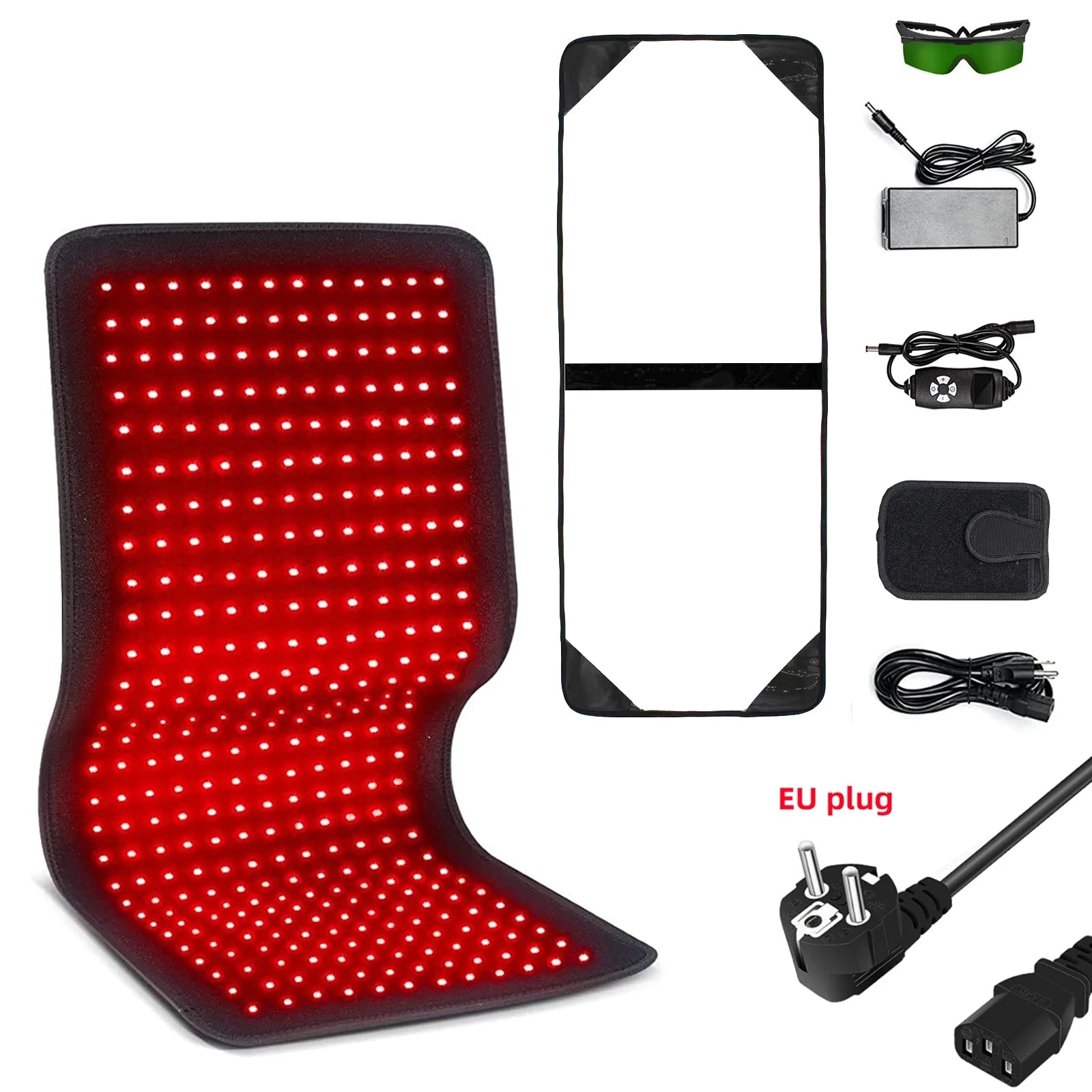 Wearable Red and Infrared Light Therapy Wrap for Muscle Recovery - 12
