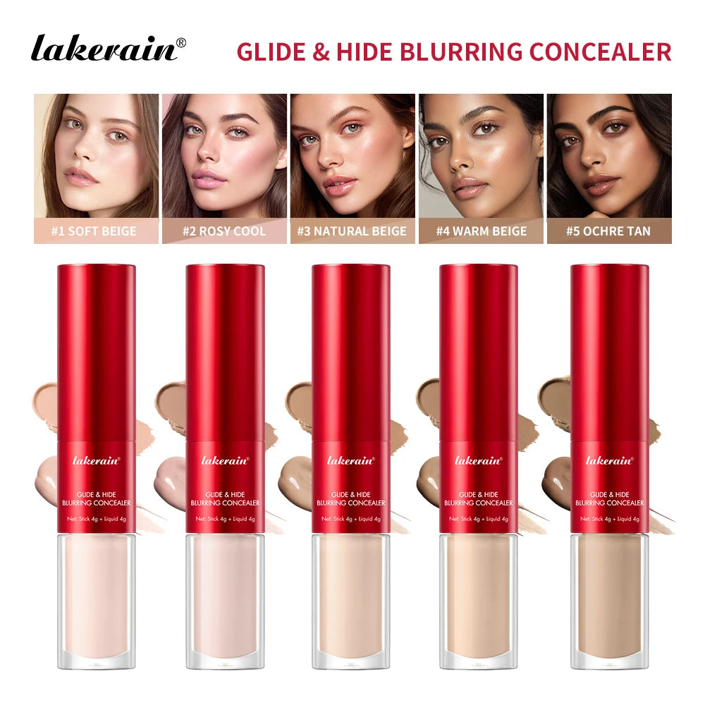 2-in-1 Full Coverage Blurring Liquid Concealer - 1