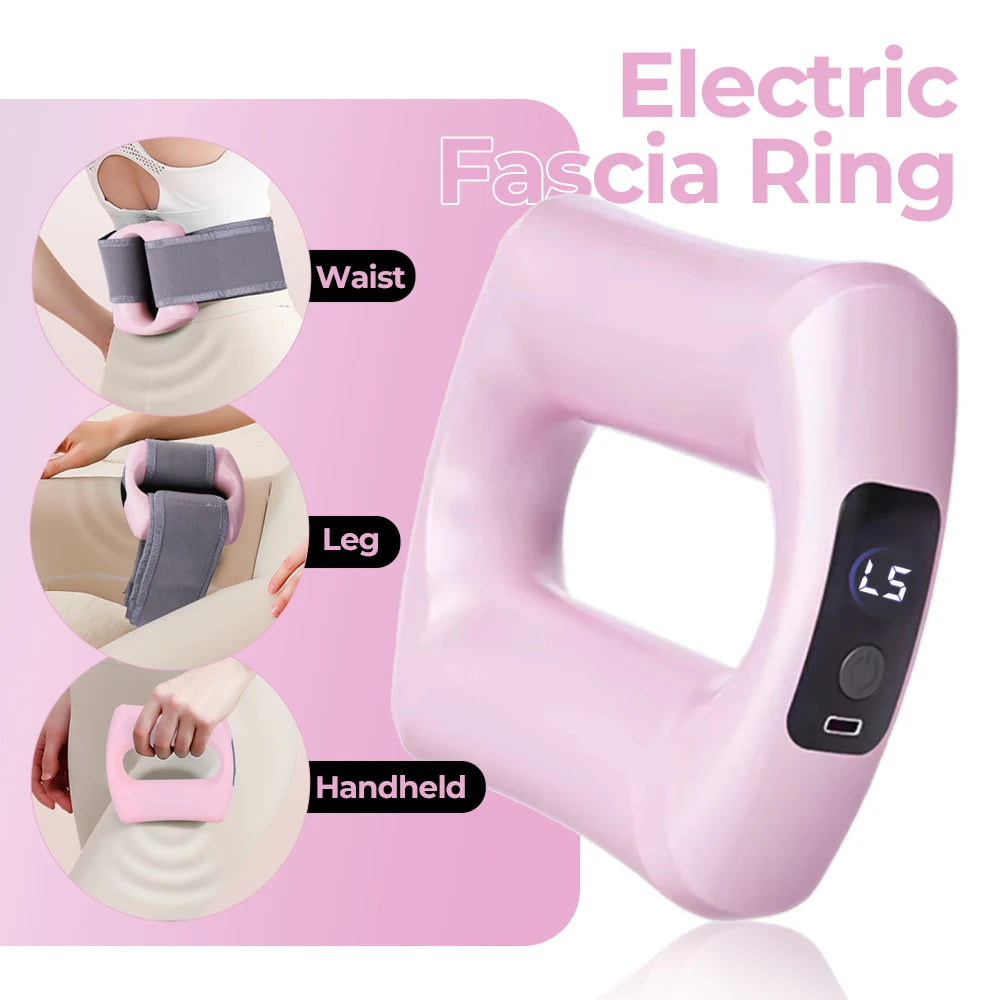 Electric Vibration Fascia Massage Ring for Full Body Muscle Relief - 7