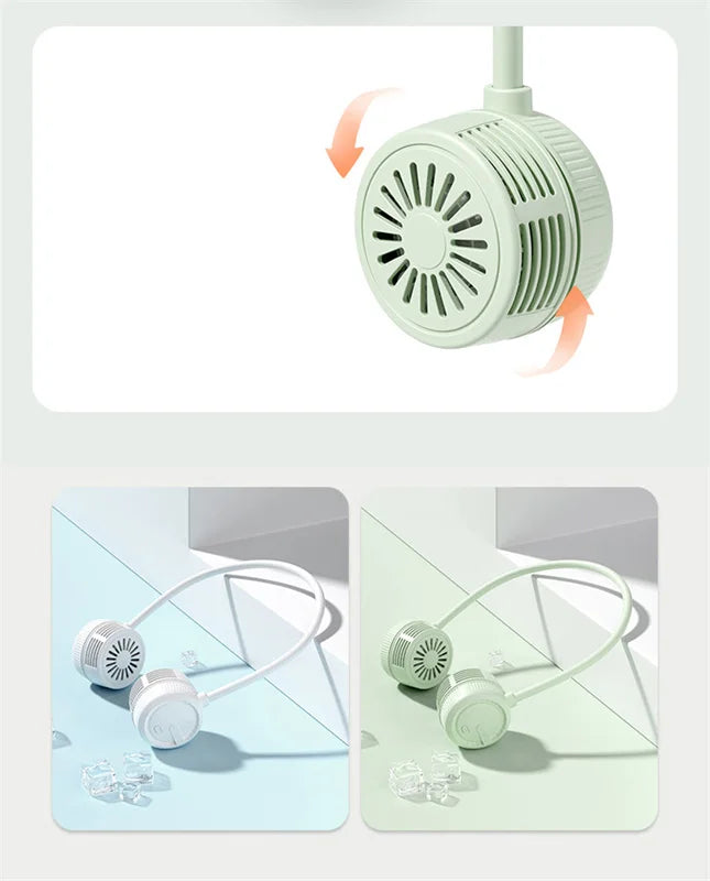 Hands-Free Portable Neck Fan for Cooling - 13