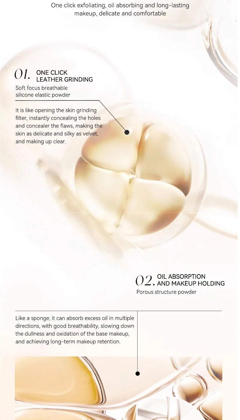 Oil Control Lavender Finishing Powder for Flawless Matte Skin - 13