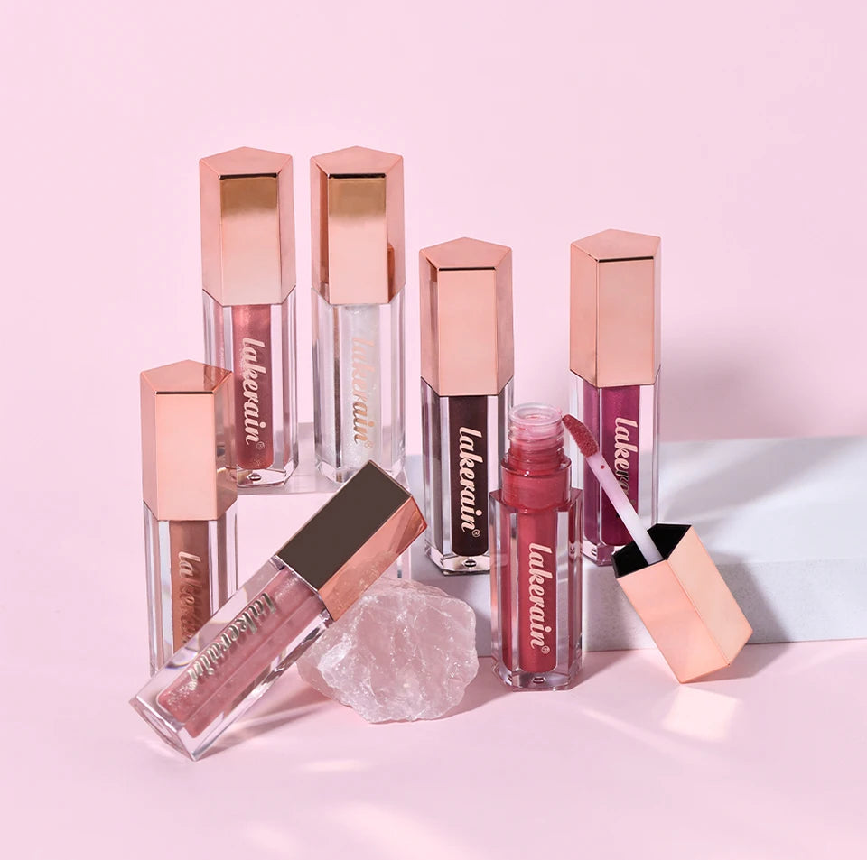 Hydrating Shimmer Lip Glaze for Plump and Radiant Lips - 17
