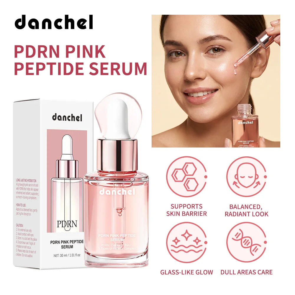 PDRN Pink Peptide Hydrating Glow Serum for All Skin Types