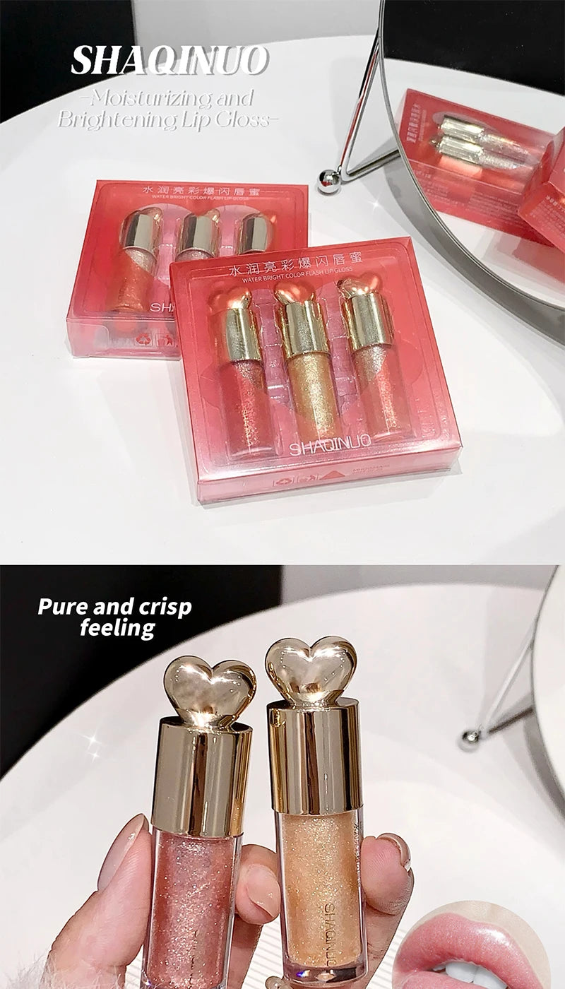 Hydrating Pearl Shimmer Lip Gloss - 7