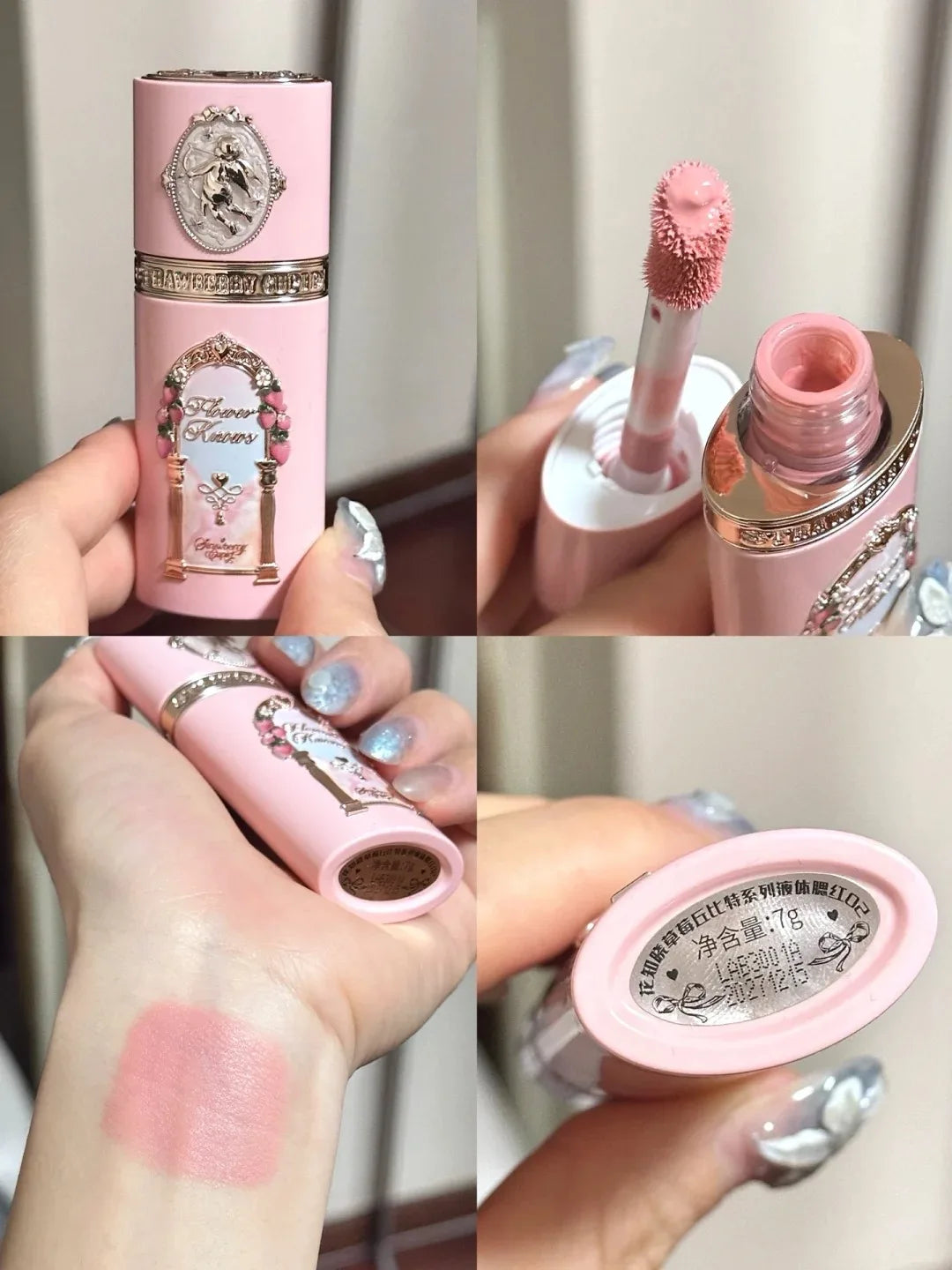 Dewy Liquid Cheek Tint for Natural Flushed Glow - 4