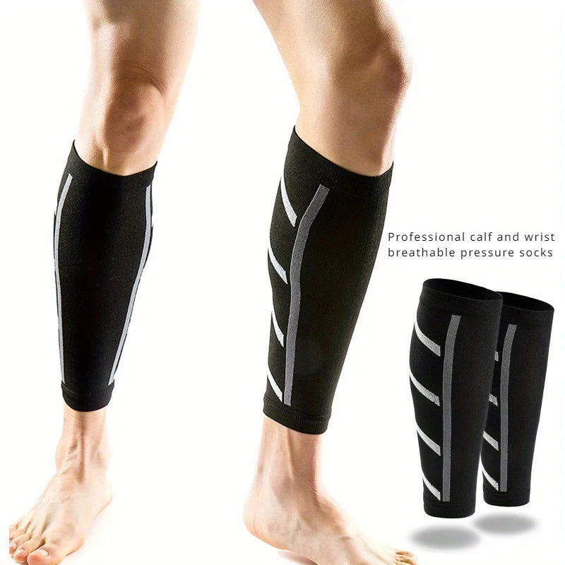 Compression Calf Sleeves for Running and Sports - 1