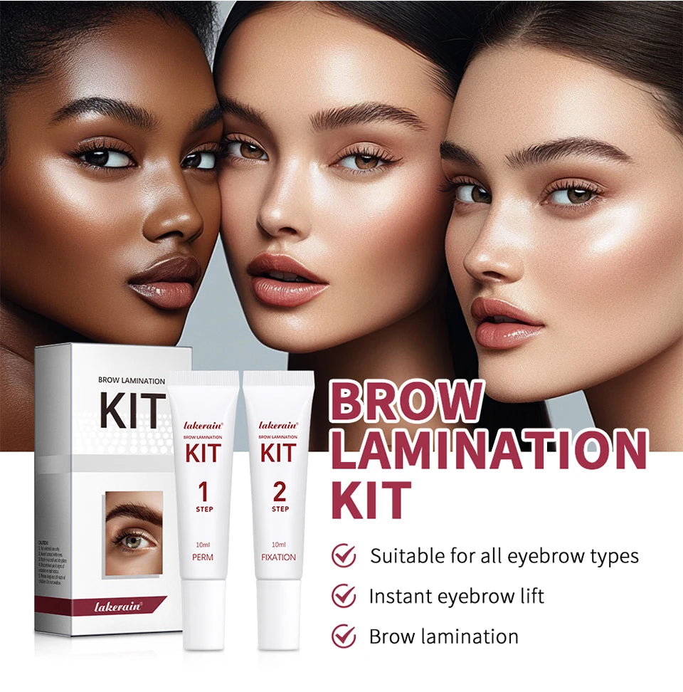 Professional Semi-Permanent Eyebrow Lamination Kit - 8