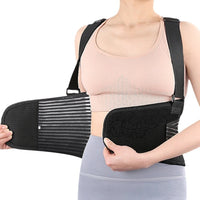 Adjustable Lower Back Support Brace for Heavy Lifting