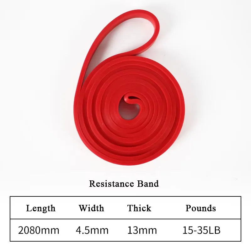 Heavy Duty Resistance Exercise Bands for Full Body Workout - 13