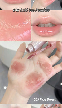 Hydrating Water Gel Lip Gloss for Crystal Clear Shine