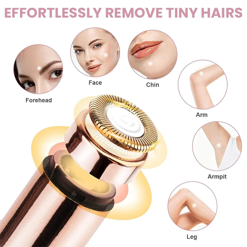 Painless Electric Facial Hair Remover for Women - 5