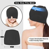 Reusable Cooling Gel Mask for Migraine and Puffy Eyes