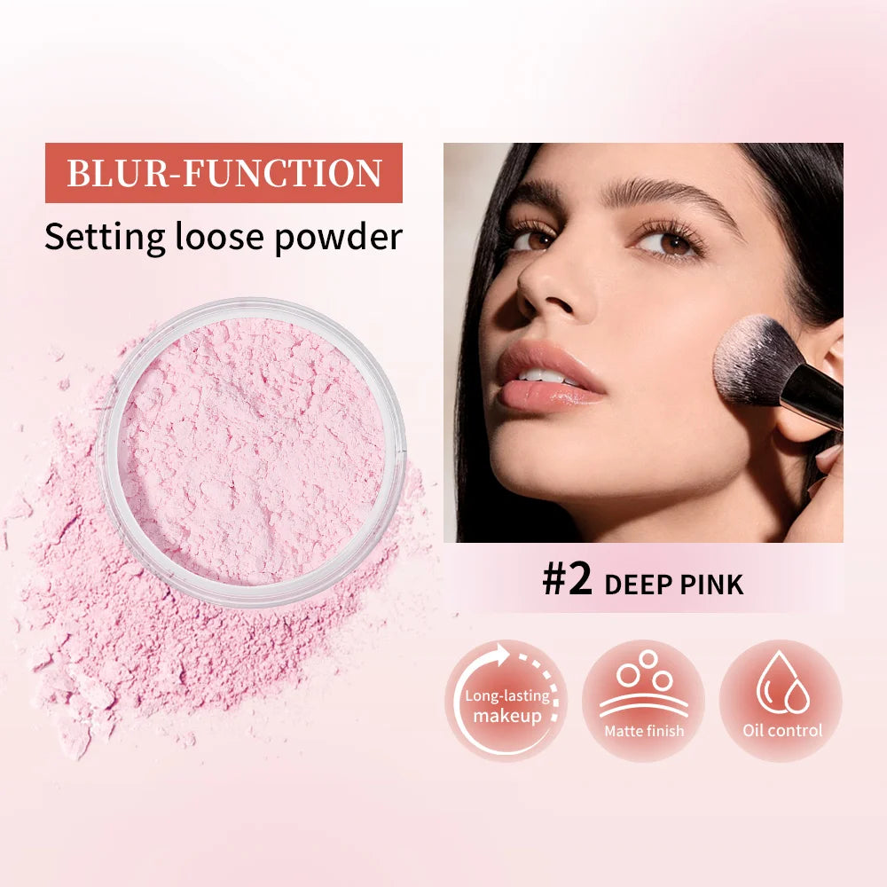 Oil-Control Matte Setting Powder for Flawless Makeup - 3