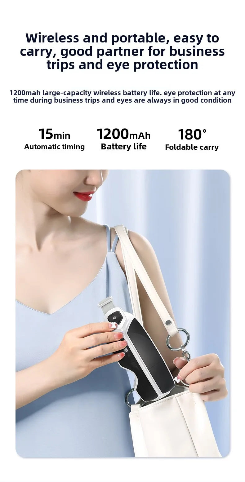 Steam Atomization Eye Massager with Heat and Bluetooth - 21