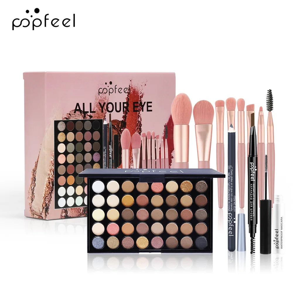 All-in-One Professional Makeup Kit Gift Set - 24
