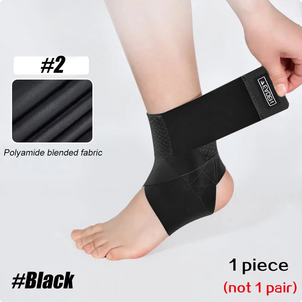 Adjustable Ankle Support Wrap for Pain Relief and Stability - 27