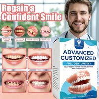 Realistic Temporary Denture Set for a Confident Smile