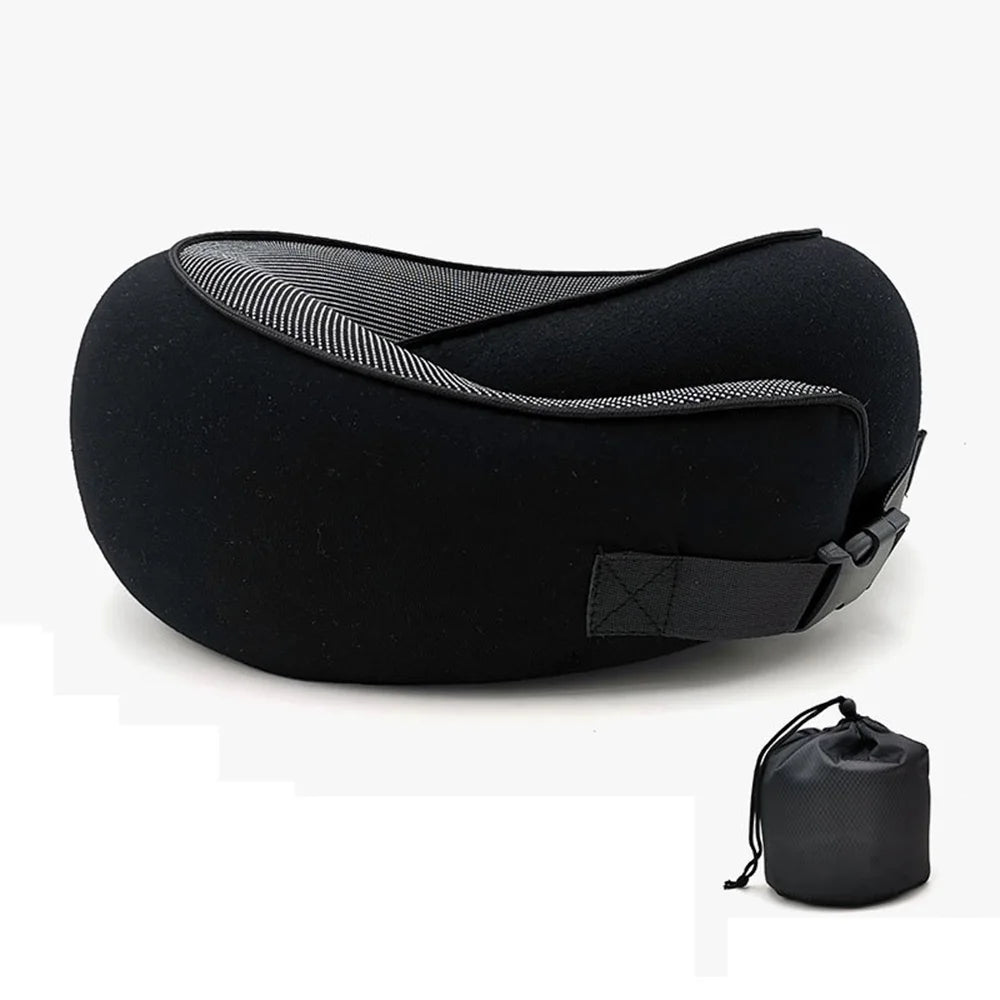 Ergonomic Memory Foam Travel Neck Pillow - 11