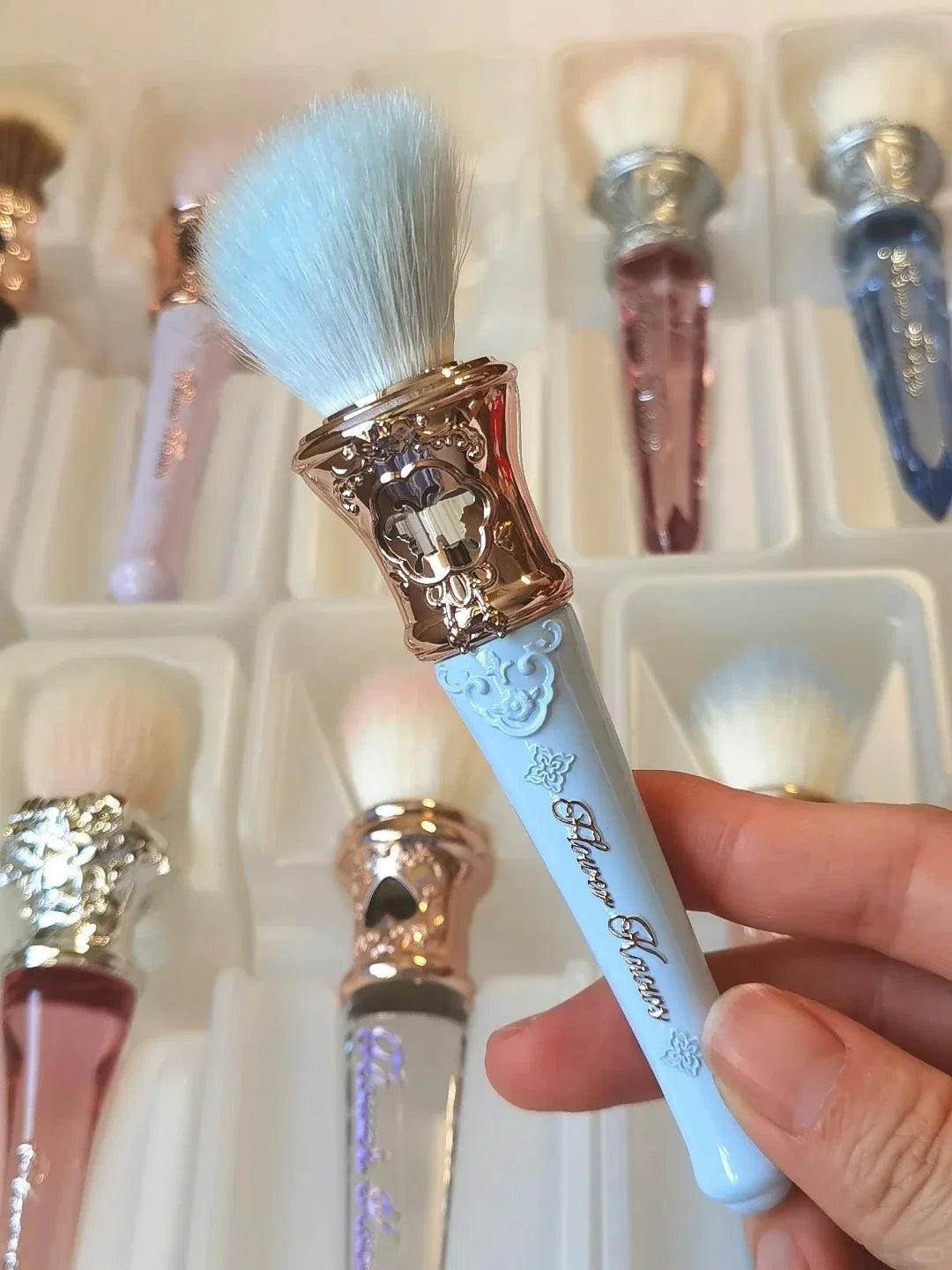 Professional Mermaid Makeup Brush for Precision Blending - 28