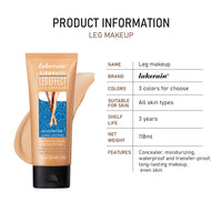 Waterproof Leg Foundation for Flawless Even Skin Tone