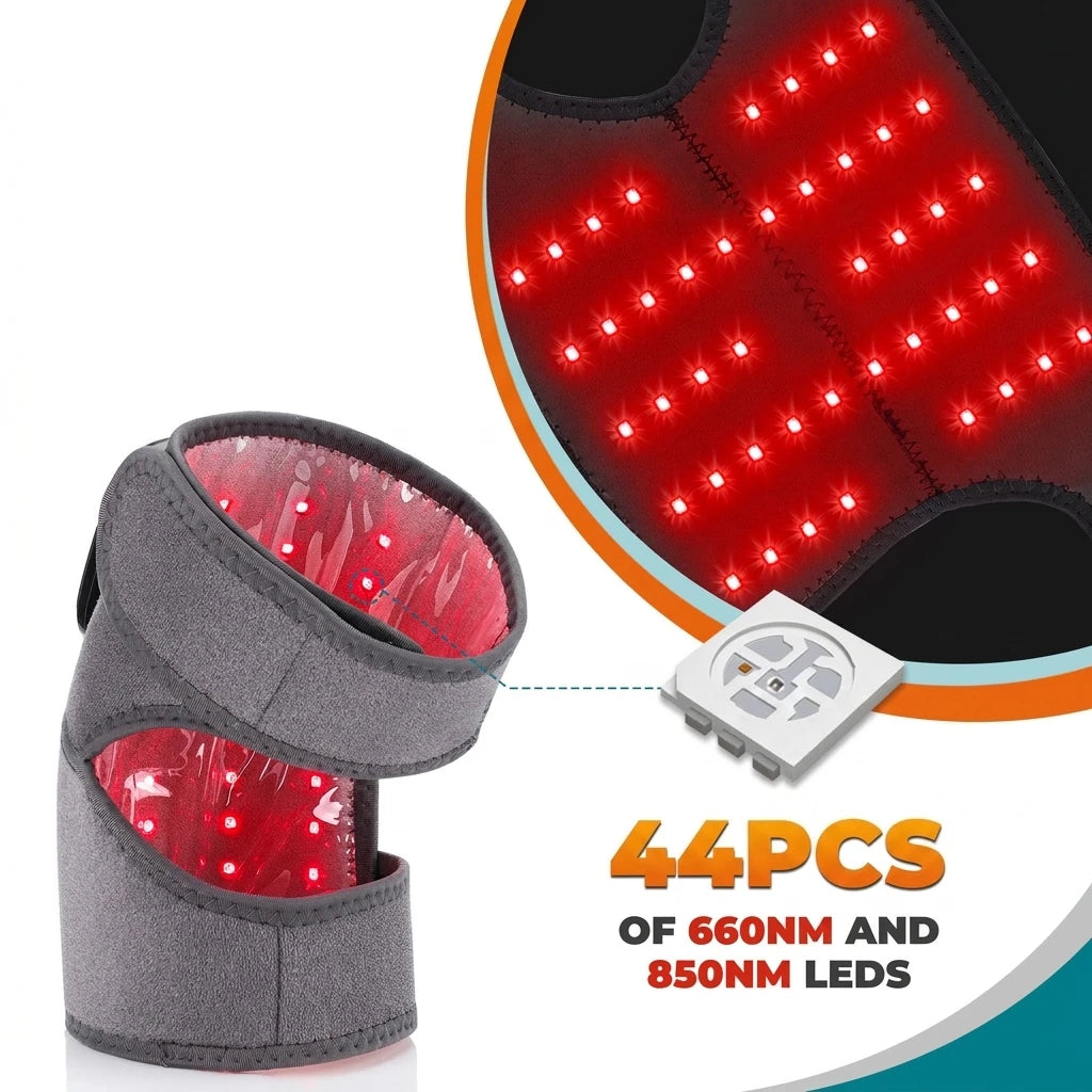 3-in-1 LED Infrared Light Therapy Joint Heating Wrap - 7