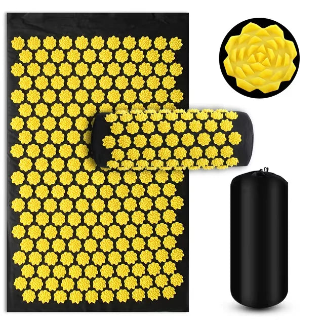 Acupressure Massage Mat and Pillow Set for Muscle Relief - 15