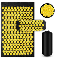 Acupressure Massage Mat and Pillow Set for Muscle Relief
