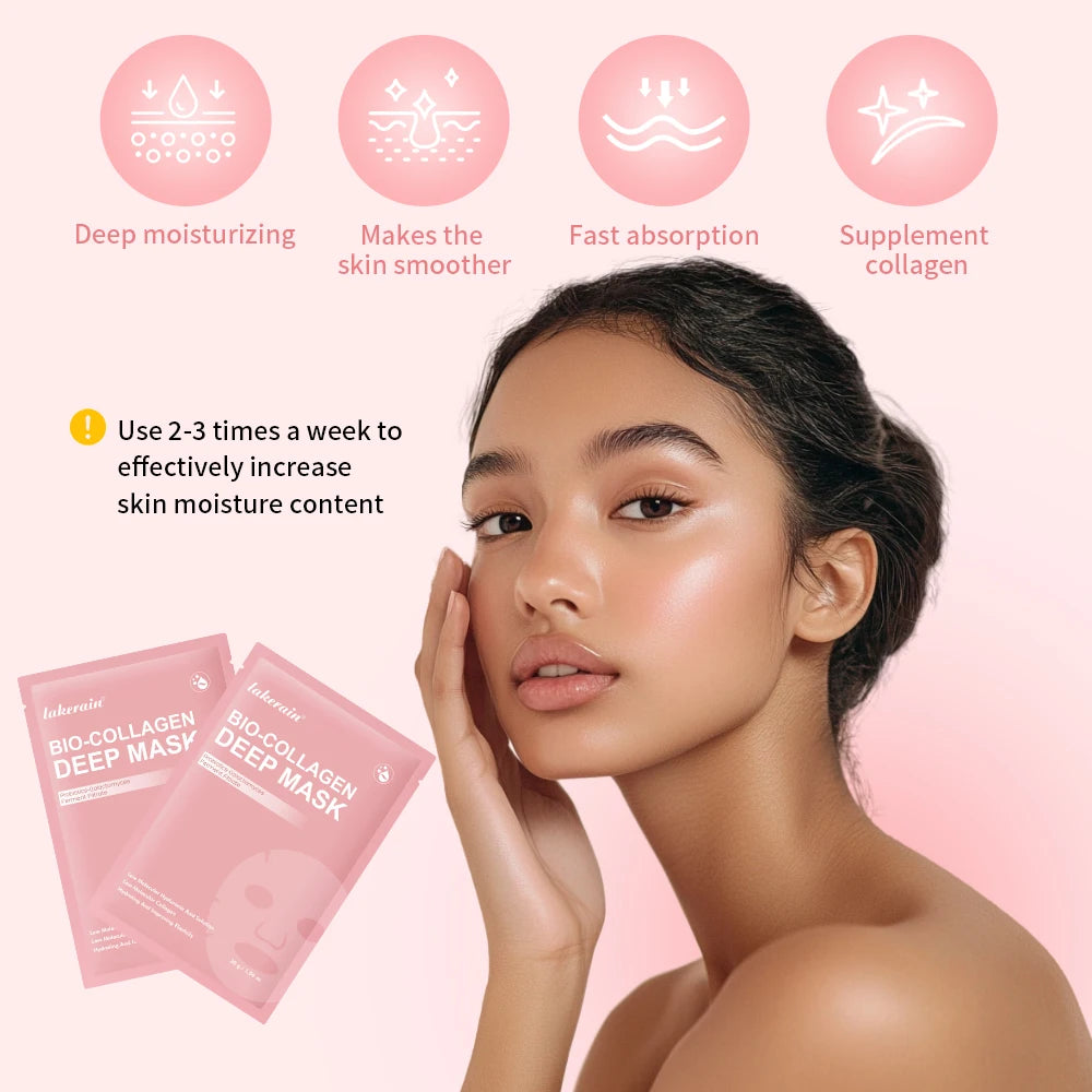 Bio-Collagen Deep Hydrating Face Mask Set - 2