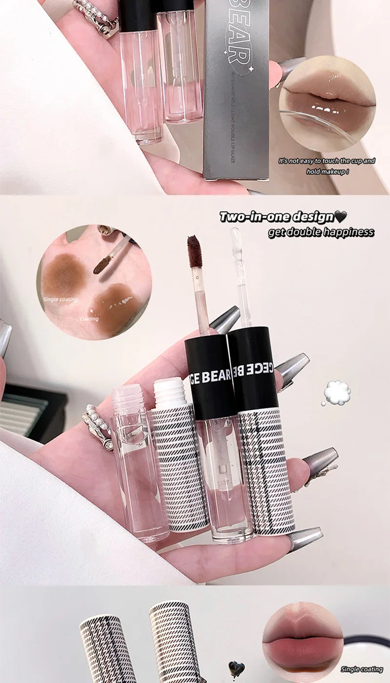 Dual-Ended Water-Matte Lip Tint and Gloss - 9