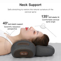 Cervical Neck Traction & Heating Massage Pillow