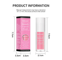 Long-Lasting Waterproof Liquid Cheek Blush