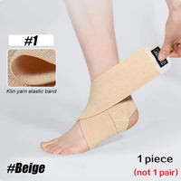 Adjustable Ankle Support Wrap for Pain Relief and Stability