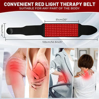 Red Light Therapy Belt for Pain Relief and Muscle Recovery