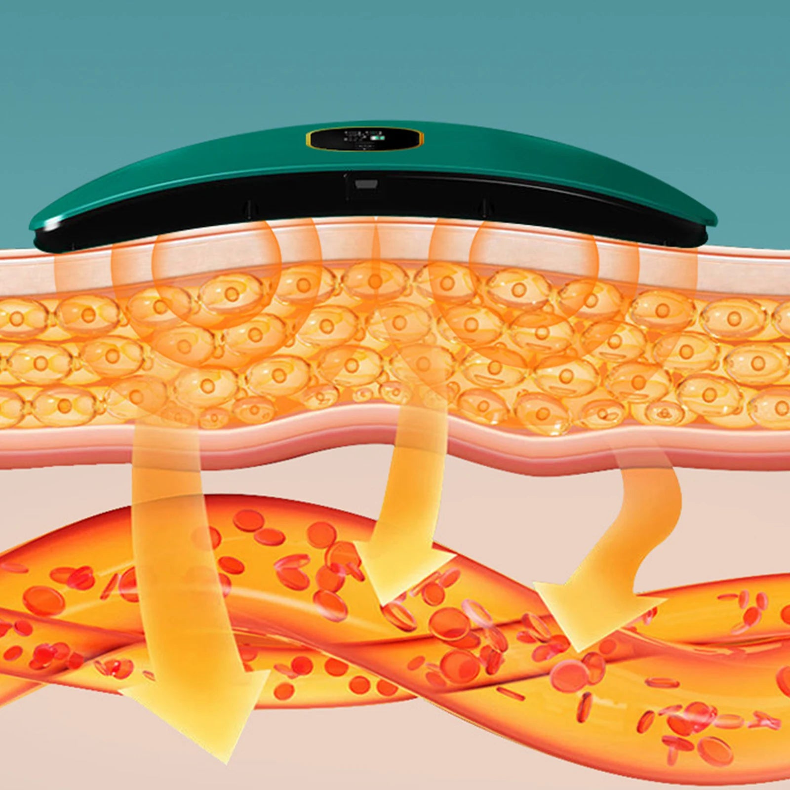 Cordless Heated Massage Belt for Menstrual Cramp Relief - 20