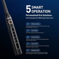 Ultrasonic Electric Toothbrush with 8 Brush Heads