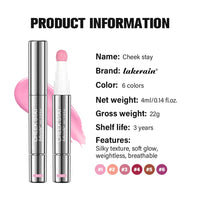 Liquid Blush Stick with Sponge Tip for Natural Glow