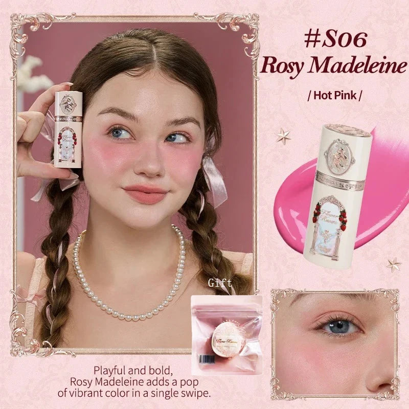 Long-Lasting Matte Liquid Blush for Natural Flush - 30