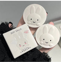 Matte Rabbit Face Blush Powder for Natural Makeup