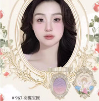 Angel Embossed Matte Powder Blush for Radiant Face