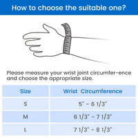 Adjustable Waterproof Silicone Thumb Splint for Pain Relief