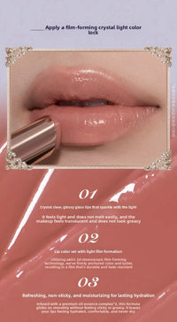 Glass Jelly Finish Hydrating Lipstick