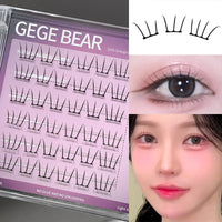 Glue-Free K-Pop Style DIY False Eyelashes