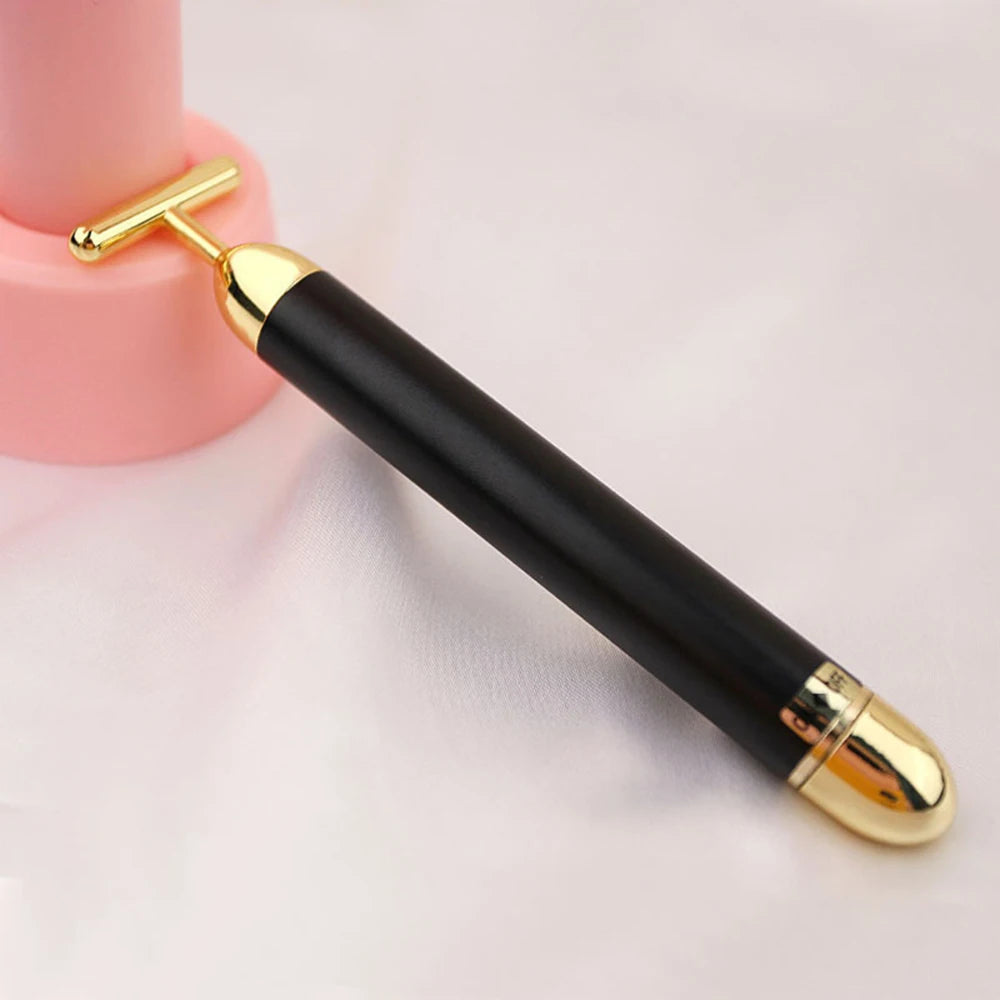 24k Gold Vibrating Facial Slimming and Firming Beauty Bar - 35
