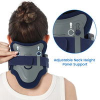 Adjustable Cervical Neck Traction Collar for Pain Relief