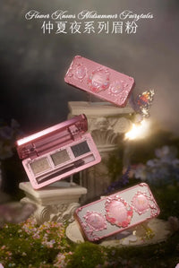 3-Color Waterproof Eyebrow Powder Palette