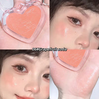 Heart-Shaped Water-Luminous Blush & Highlighter Cream